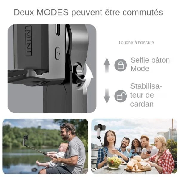 Perche à Selfie avec Trépied et Lumière de Remplissage, Cadran Stable pour Smartphone, Bluetooth, Support sans Fil, Accessoire pour Téléphone Portable Huawei Xiaomi iPhone 13 – Image 4