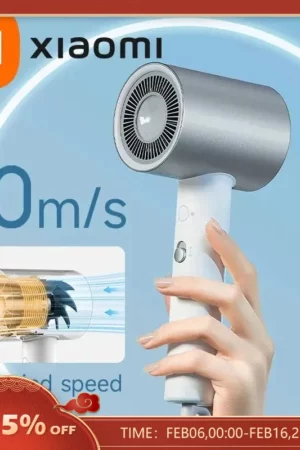 XIAOMI MIJIA-Sèche-cheveux à eau ionique, H500 Wind 20, 1800W, chaud et froid, mode air de cowculation, séchage rapide, soins professionnels, original