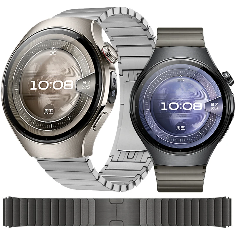 Stainless Steel Band For Huawei Watch 5 46mm Strap 22mm Luxury Metal Bracelet for Huawei Watch 5/4/4pro/3/3pro High Quality Band