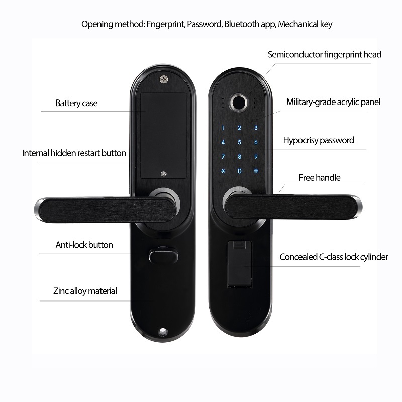 4918814078571.jpg Fingerprint Door Lock - Image 1